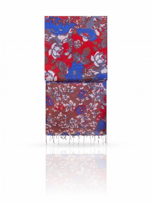 Палантин Женский S30-DENSE.FLORAL/MULTI
